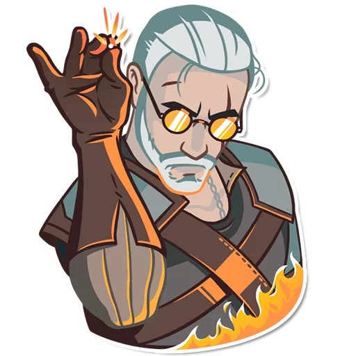 Стикер 2 witcher_pack