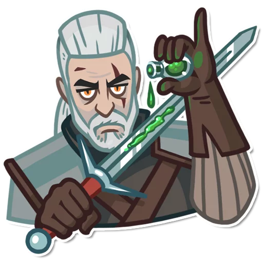 Стикер 28 witcher_pack