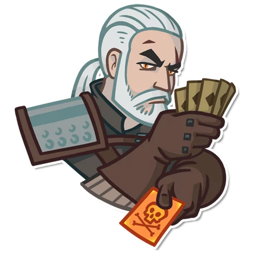 Стикер 30 witcher_pack