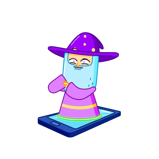 Стикер 26 Wizard