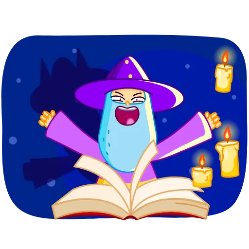 Стикер 18 Wizard