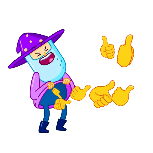 Стикер 3 Wizard