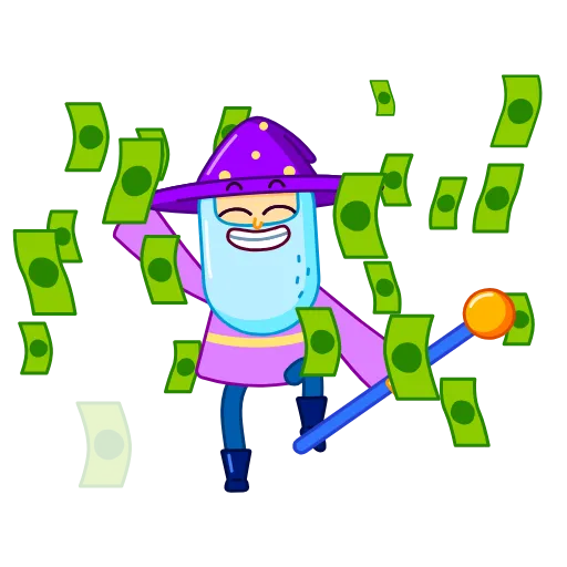 Стикер 29 Wizard