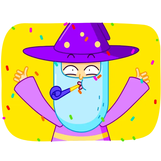 Стикер 12 Wizard