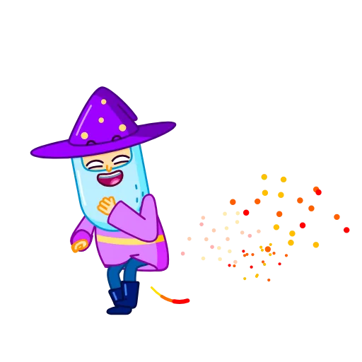 Стикер 7 Wizard