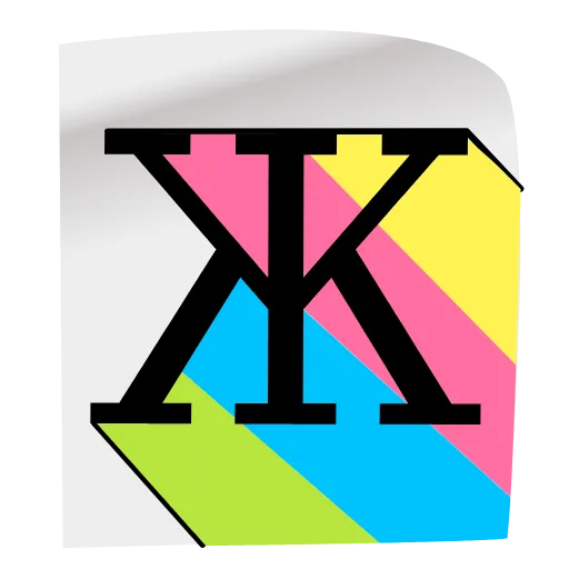 Стикер 9 Журнал