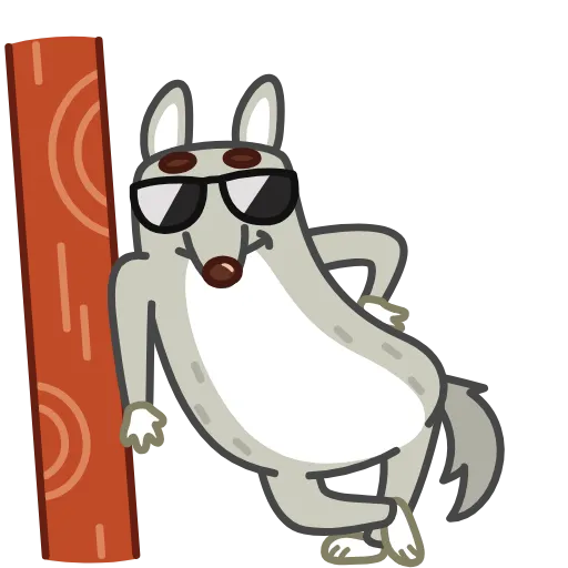 😎 Эмодзи «Wolf Alpha» для Telegram