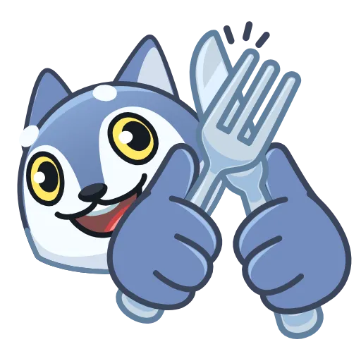 Стикер 34 Awoo Emoji