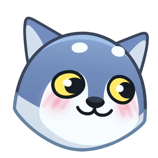 Стикер 5 Awoo Emoji