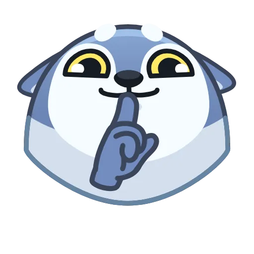 Стикер 22 Awoo Emoji