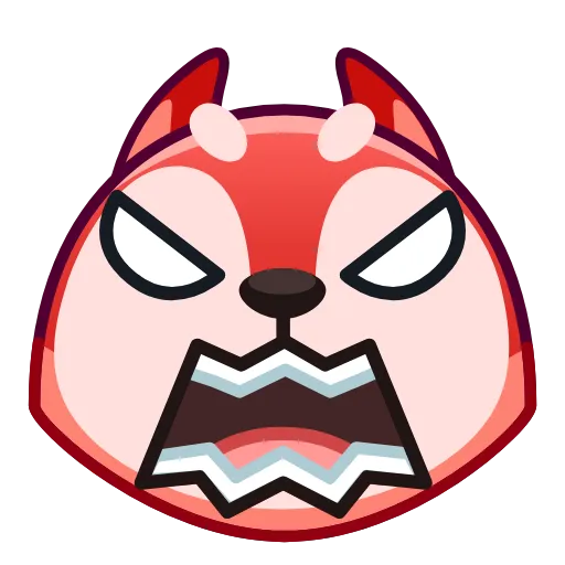 Стикер 17 Awoo Emoji