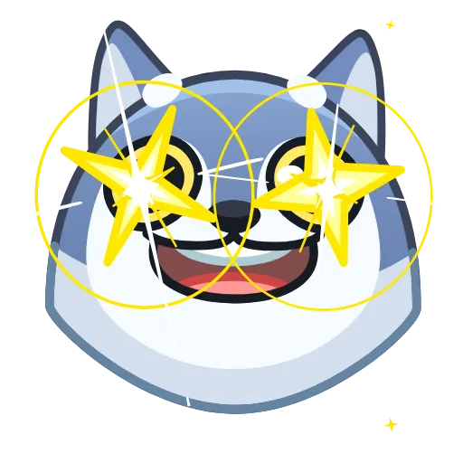 Стикер 13 Awoo Emoji