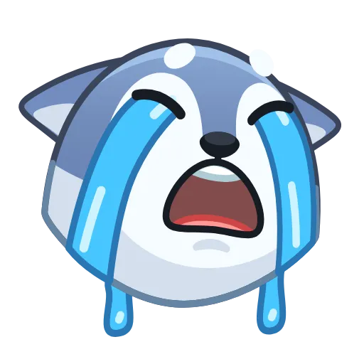 Стикер 16 Awoo Emoji
