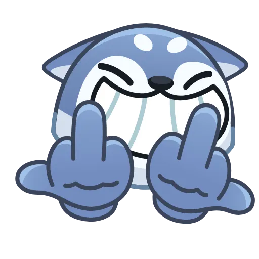 Стикер 31 Awoo Emoji