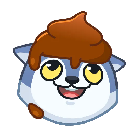 Стикер 27 Awoo Emoji