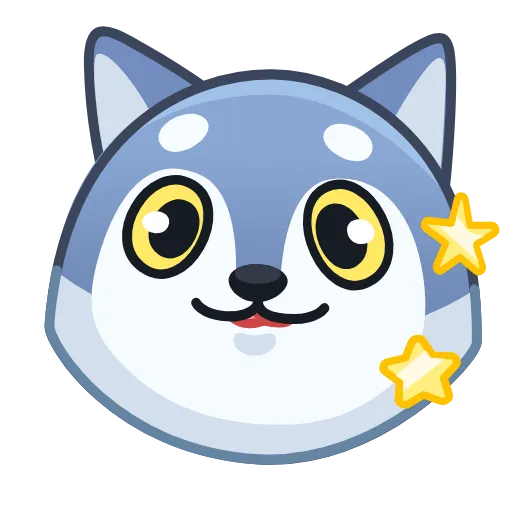 Стикер 7 Awoo Emoji