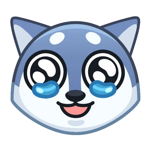 Стикер 3 Awoo Emoji