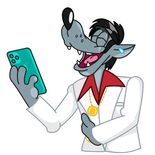 😂 Эмодзи «Wolf» для Telegram