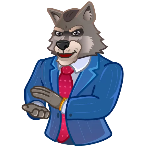 👏 Стикер «Wolfs» для Telegram