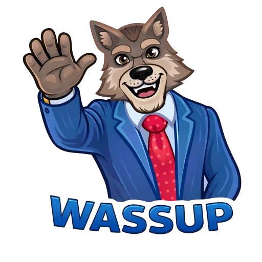 👋 Стикер «Wolfs» для Telegram