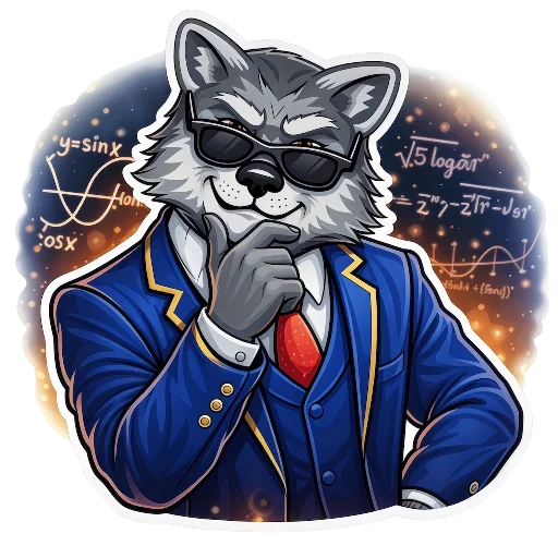 🤔 Стикер «Wolfs» для Telegram