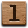♥ Эмодзи «Буквы в виде дощечек» для Telegram