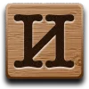 ♥ Эмодзи «Буквы в виде дощечек» для Telegram