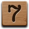♥ Эмодзи «Буквы в виде дощечек» для Telegram