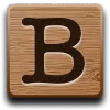♥ Эмодзи «Буквы в виде дощечек» для Telegram