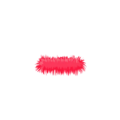 Стикер 57 Wool Letters Melon