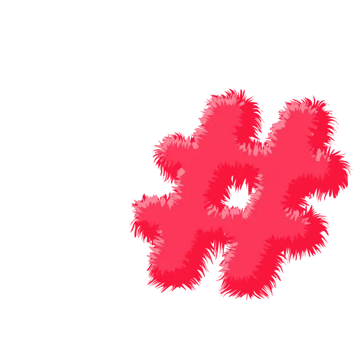 Стикер 55 Wool Letters Melon