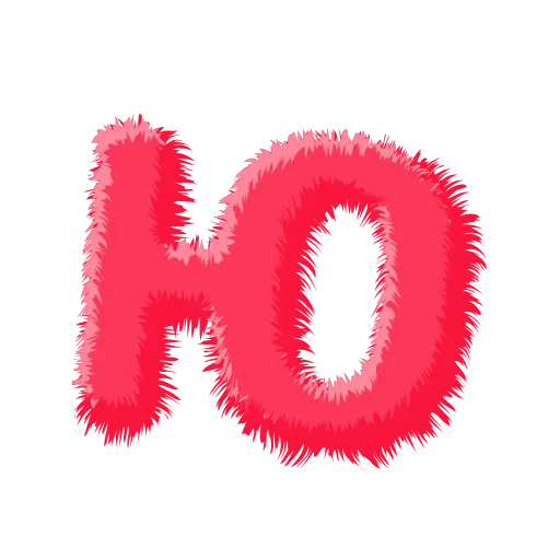 Стикер 31 Wool Letters Melon
