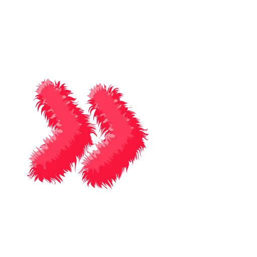 Стикер 52 Wool Letters Melon