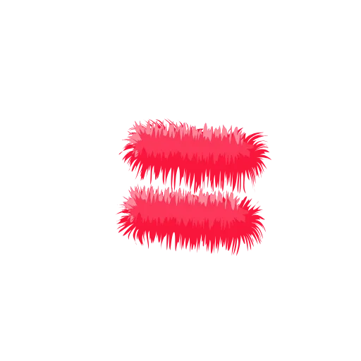 Стикер 58 Wool Letters Melon