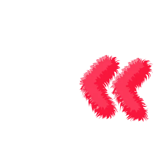 Стикер 51 Wool Letters Melon