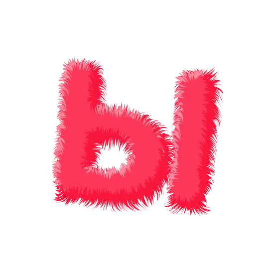 Стикер 28 Wool Letters Melon