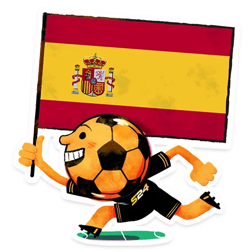 🇪🇸 Стикер «ЧМ-2022» для Telegram