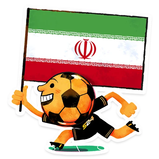 🇮🇷 Стикер «ЧМ-2022» для Telegram