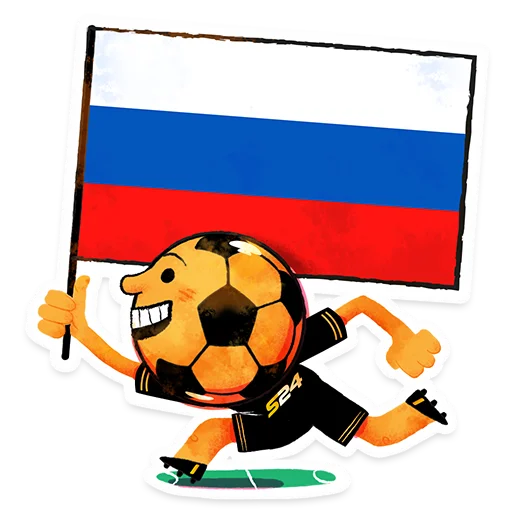 🇷🇺 Стикер «ЧМ-2022» для Telegram