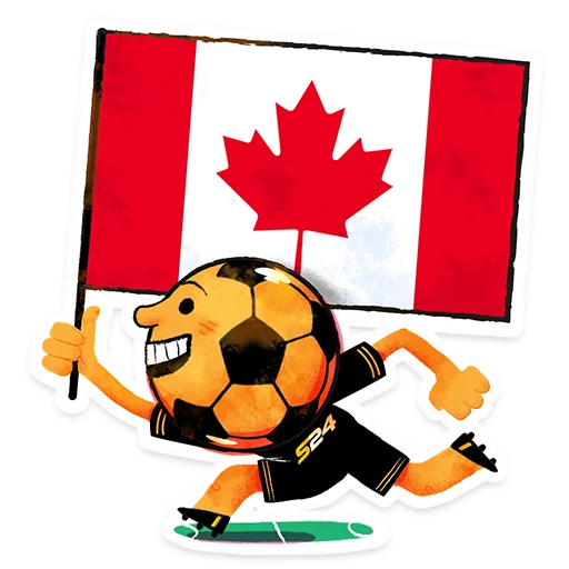 🇨🇦 Стикер «ЧМ-2022» для Telegram