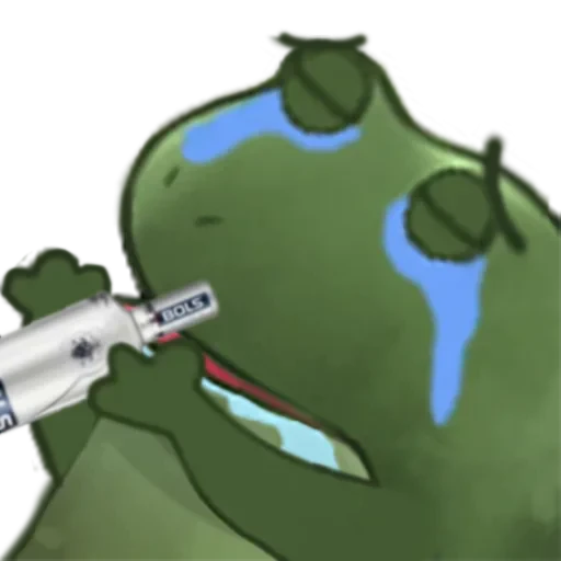 😭 Стикер «Worry jabba» для Telegram