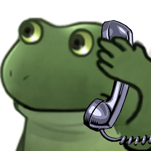 📞 Стикер «Worry jabba» для Telegram