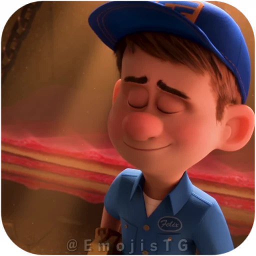 🙂 Стикер «Ральф» для Telegram