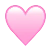 ❤️ Эмодзи «Розовые» для Telegram