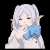 Стикер 48 Emoji.gg #status #cute #girl #pixel