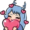Стикер 49 Emoji.gg #status #cute #girl #pixel
