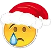 Стикер 12 Xmas Emoji