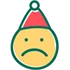 Стикер 46 Xmas Emoji