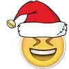 Стикер 27 Xmas Emoji