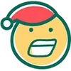 Стикер 59 Xmas Emoji